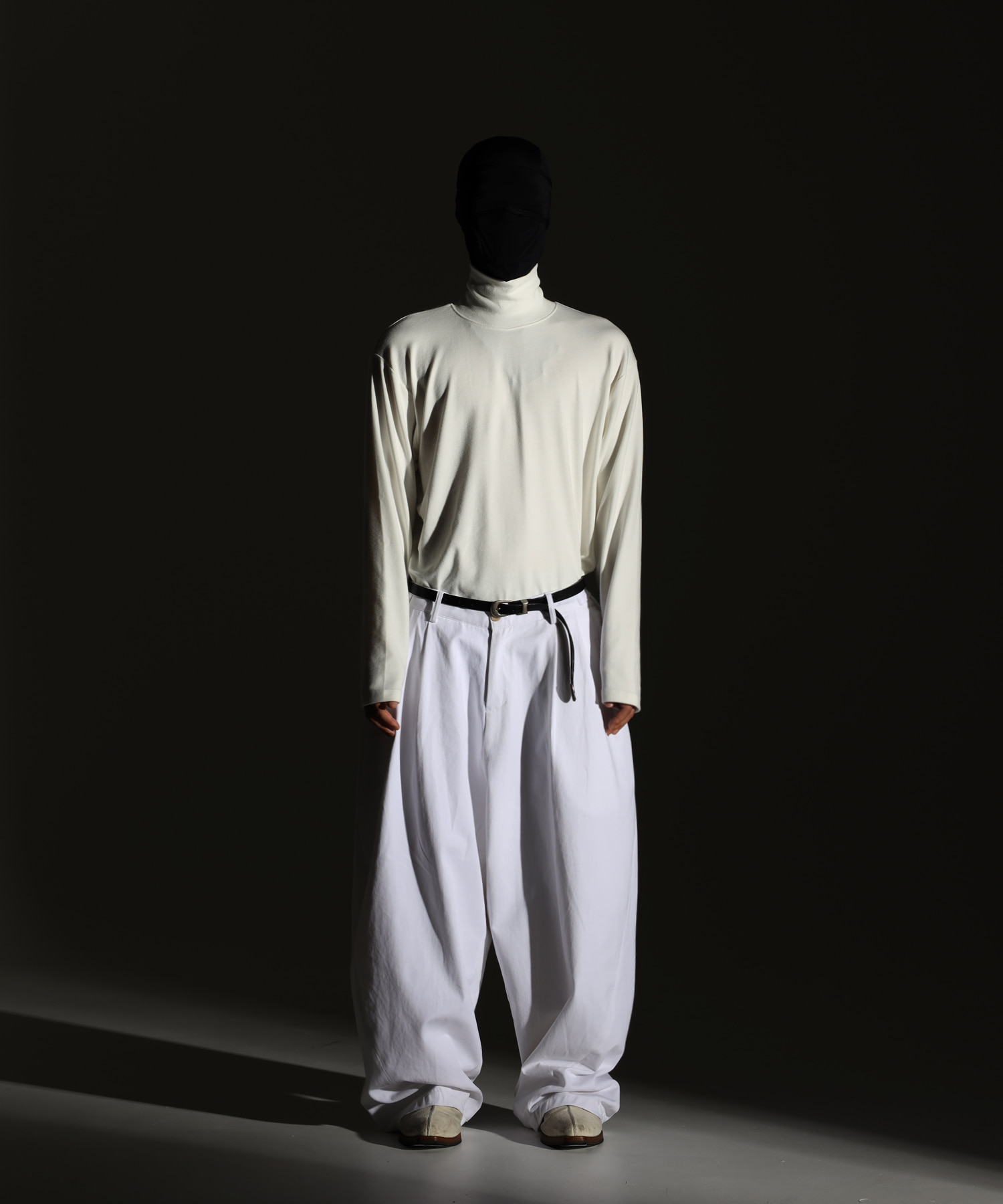 DP-071 (3 panel baggy pants white )