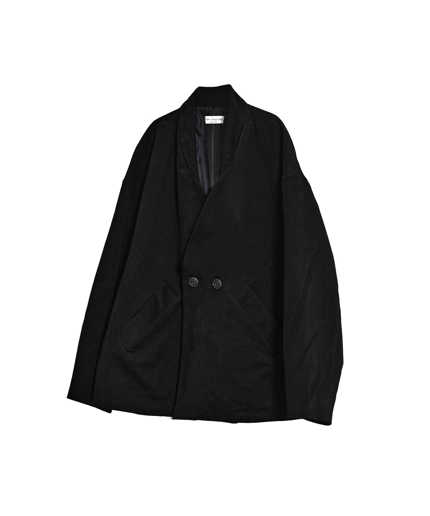 DP-102 ( oriental wrap jacket black)