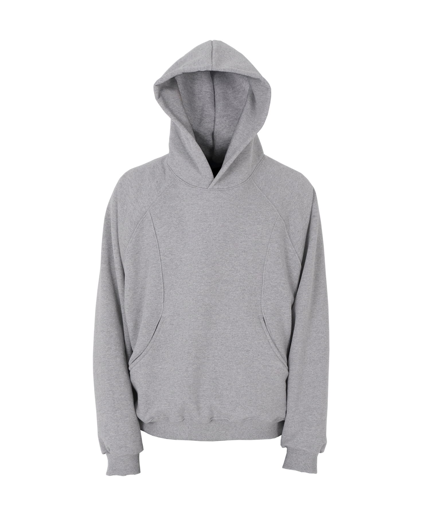 vague heavy sweat hood (grey)